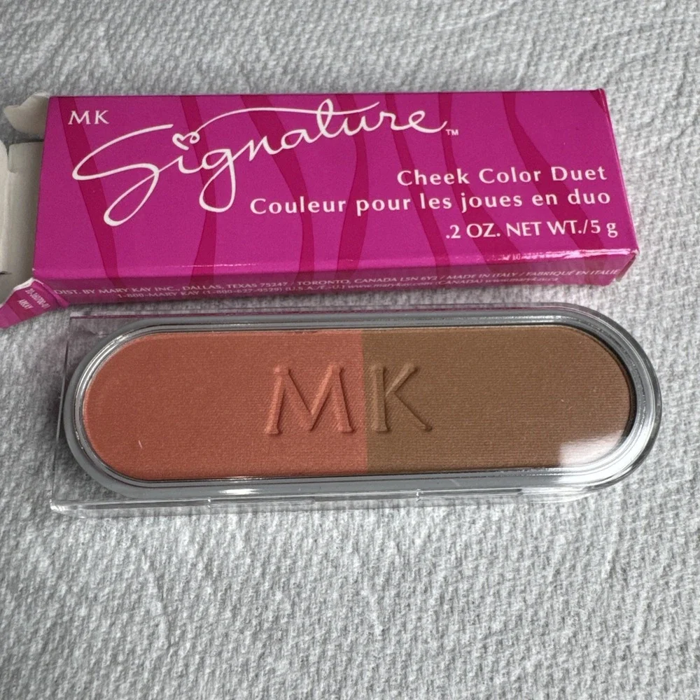New In Box Mary Kay Signature Cheek Color Duet Island Spice ~ Fast Ship